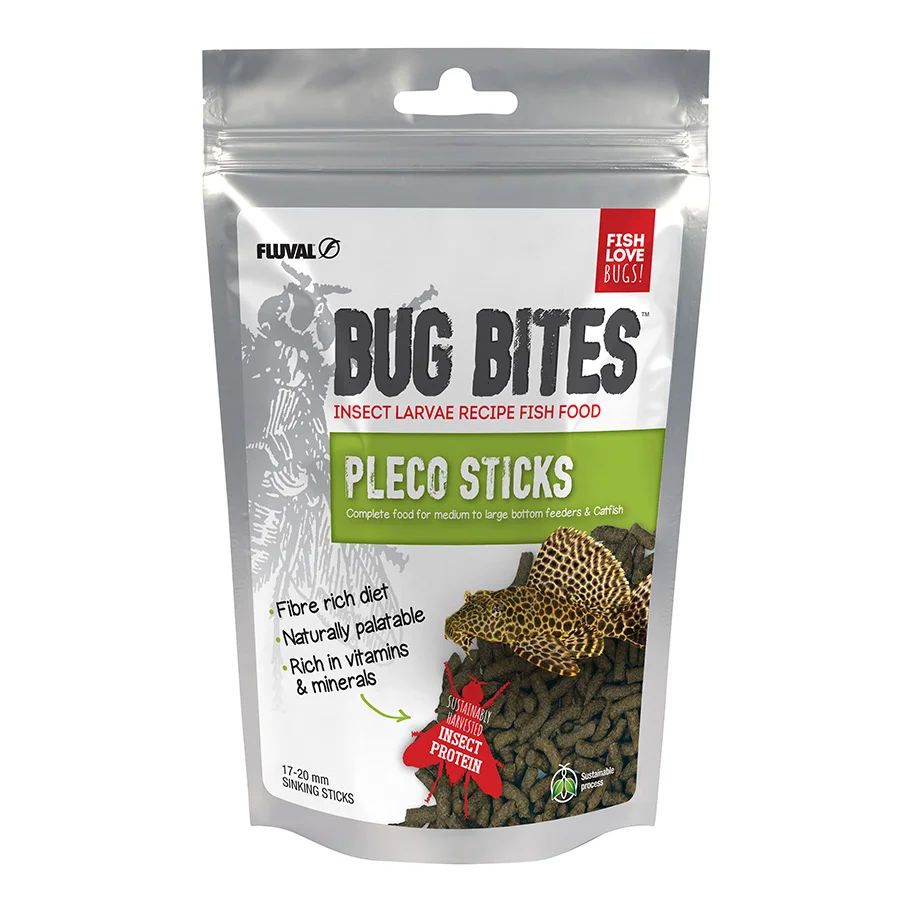 Trusted Fluval Bug Bites Bottom Feeder Fish Sticks 130g Practical