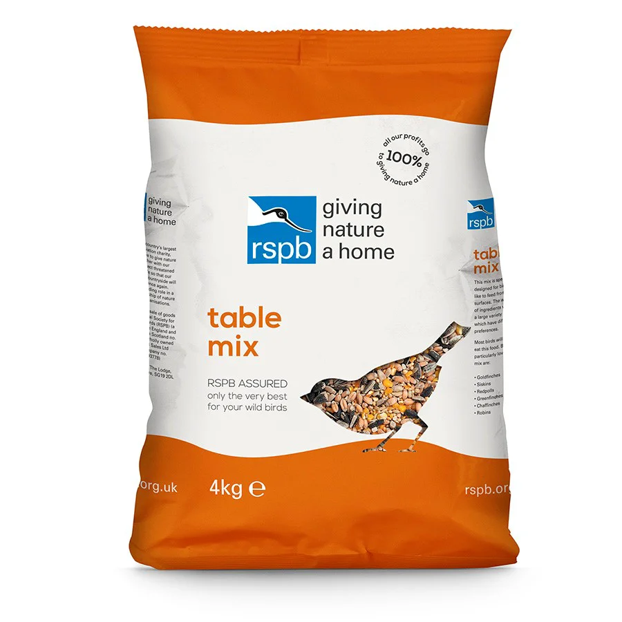 Innovative RSPB Wild Bird Seed Mix Food 4kg Trusted