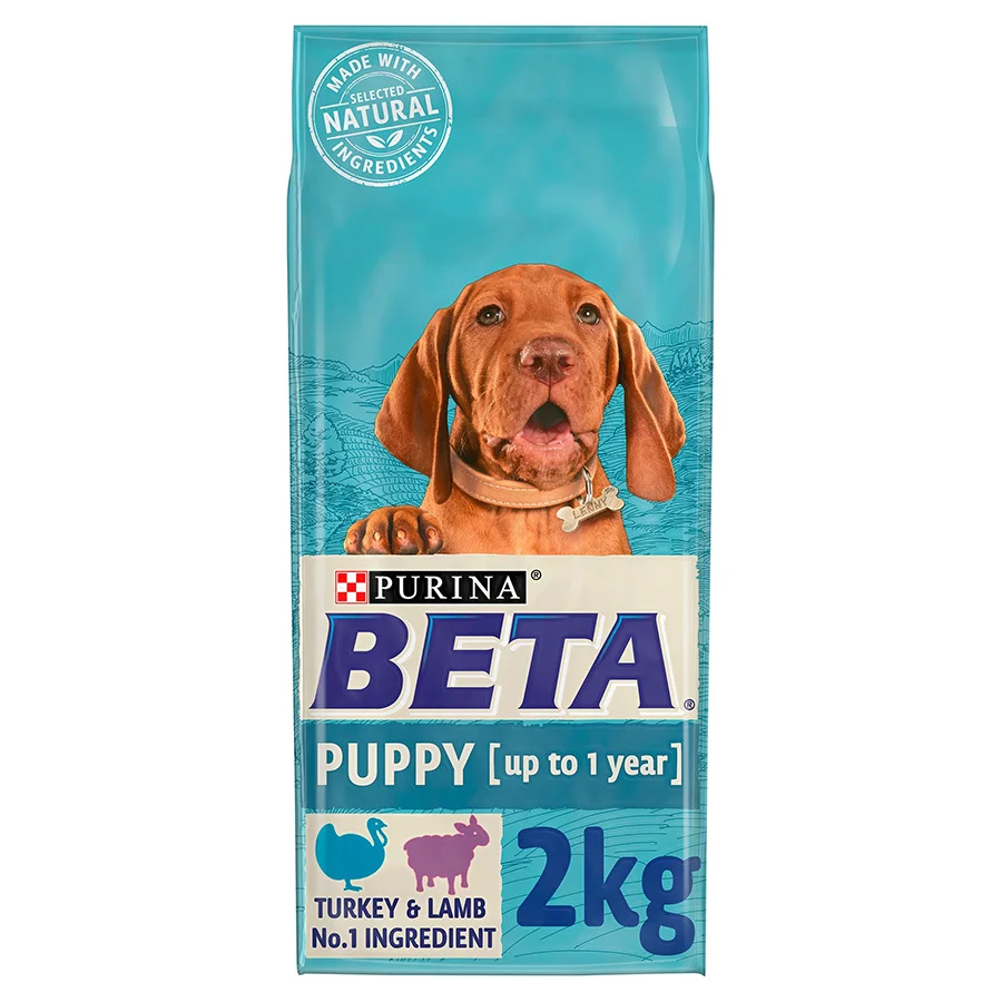 Versatile Beta Dry Puppy Food Turkey Lamb 2kg Quality