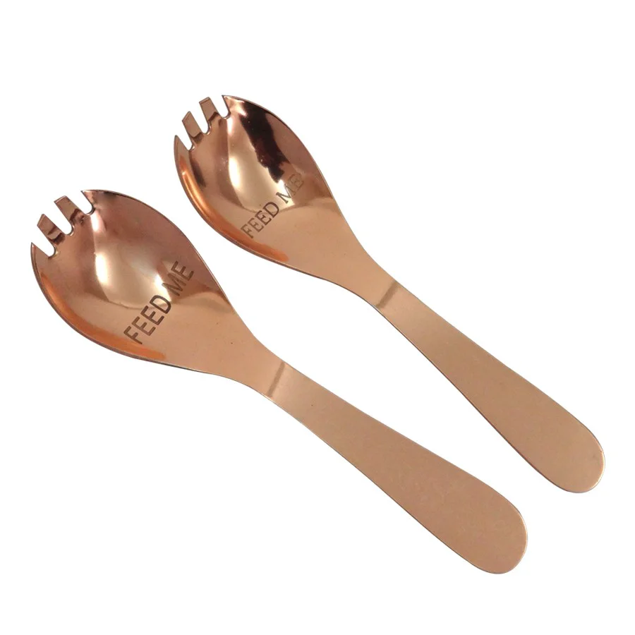 Quality Pets at Home x27 Feed Me x27 Stainless Steel Copper Pet Spork Medium Efficient