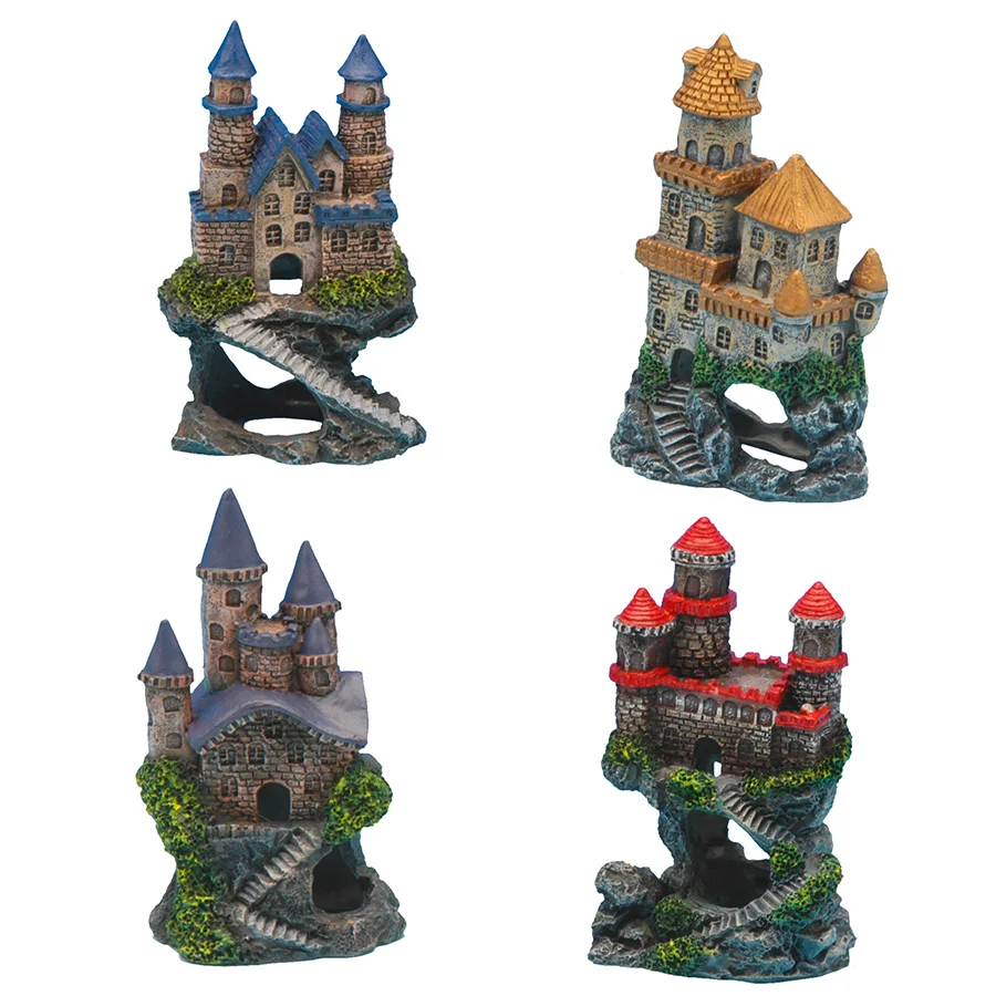 Excellent Penn Plax Castle Aquarium Ornaments Flexible
