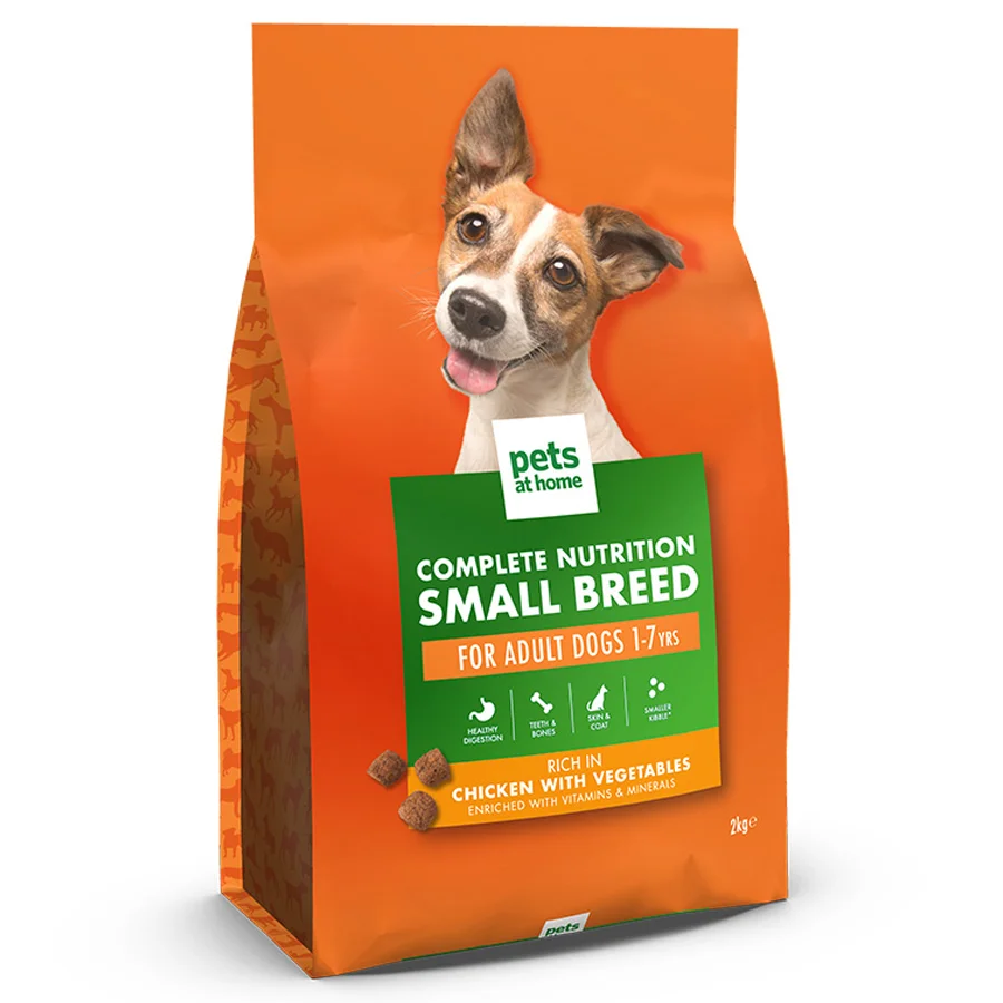 Contemporary Pets at Home Complete Nutrition Small Breed Dry Dog Food Chicken 2kg Carefully Designed