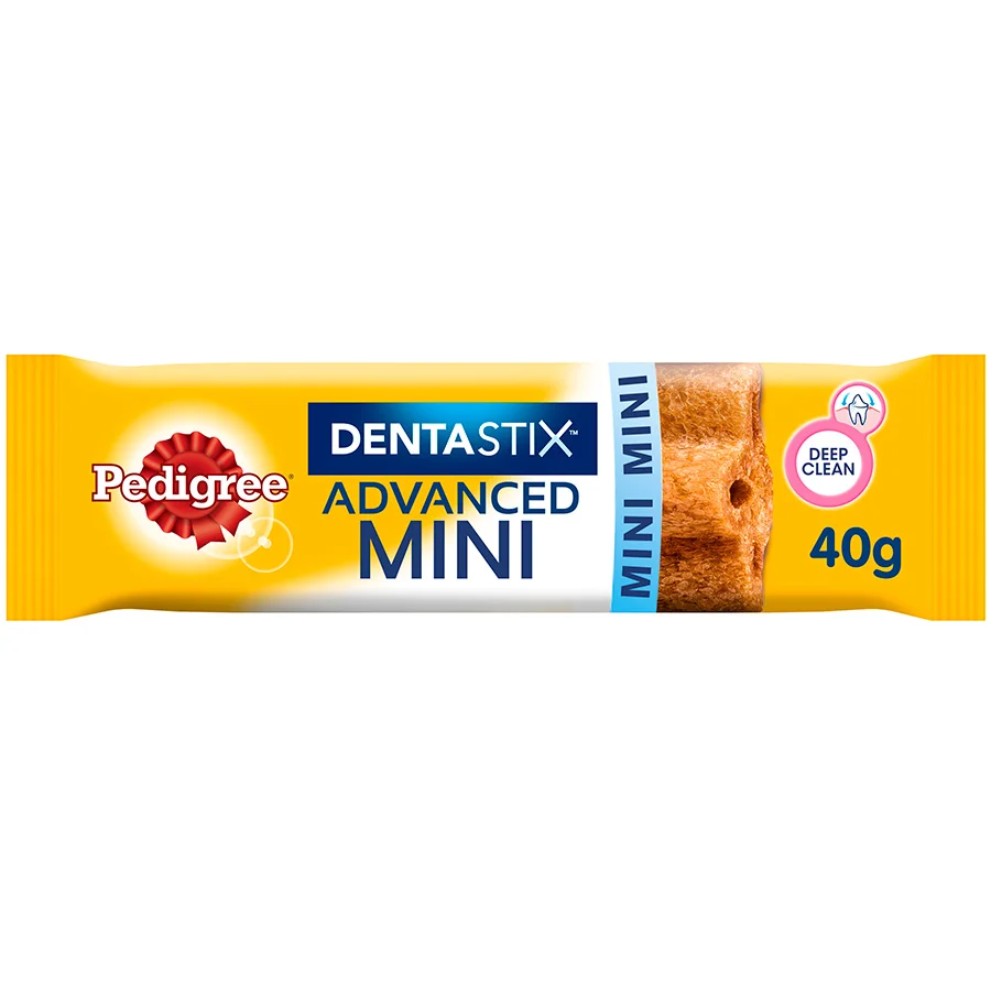 Reliable Pedigree Dentastix Advanced Mini Dog Dental Chew 40g Optimized