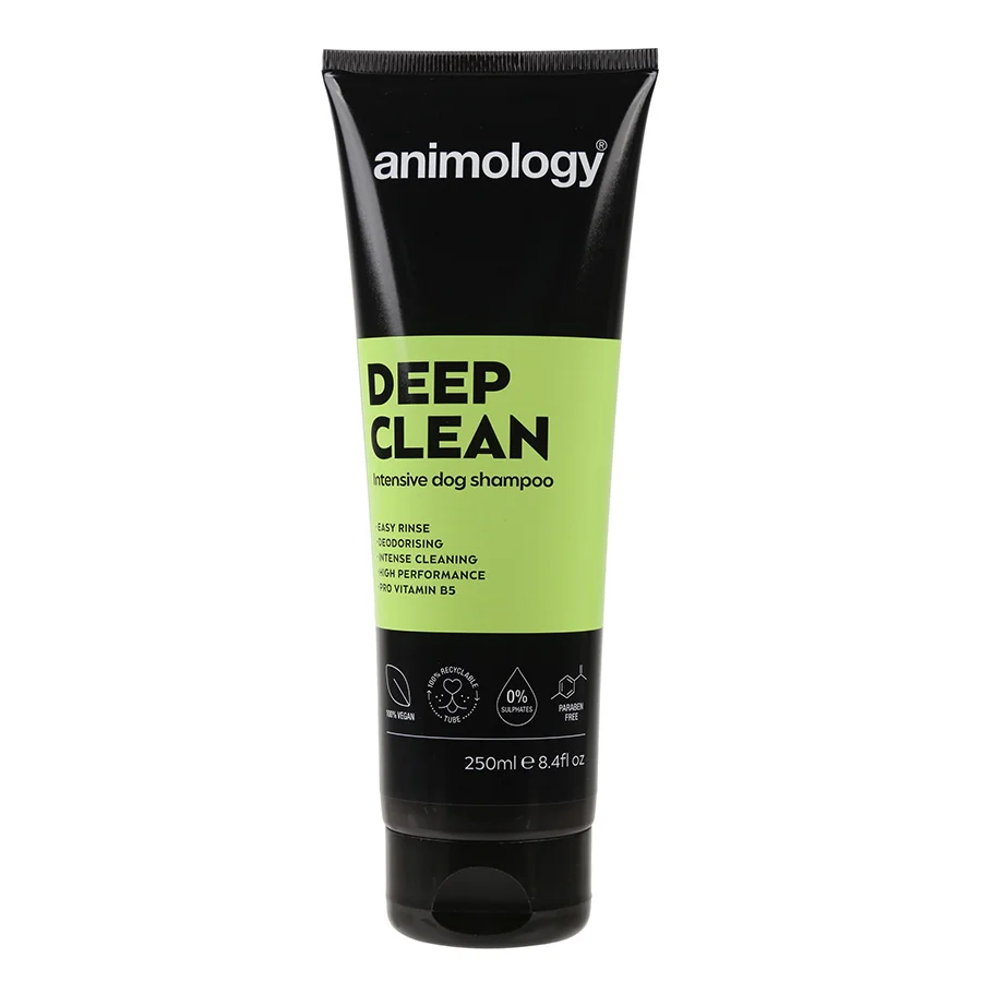 Professional Animology Deep Clean Dog Shampoo 250ml Elegant
