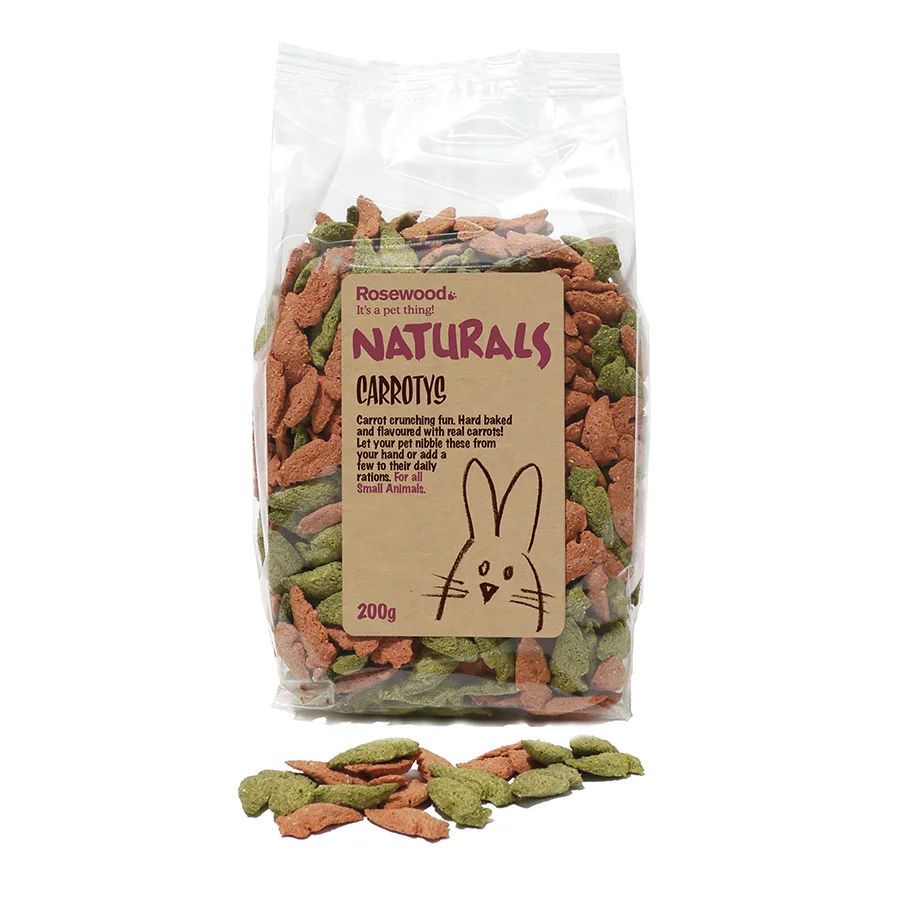 Smart Naturals Carrotys Small Animal Treat 200g Prestigious