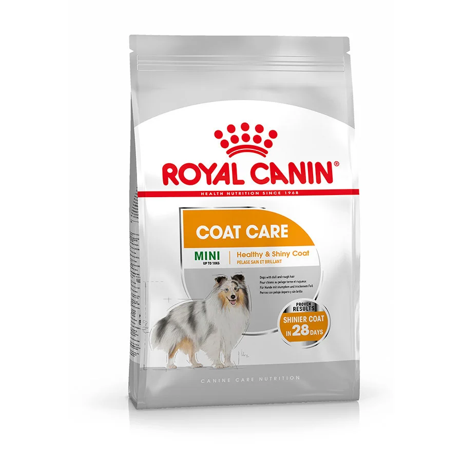 Top-Quality Royal Canin Coat Care Mini Breed Adult Dry Dog Food 8kg Functional