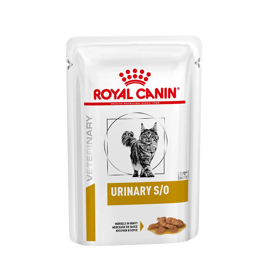 Safe Royal Canin Veterinary Urinary S O Adult Wet Cat Food Gravy Morsels 48x85g Verified