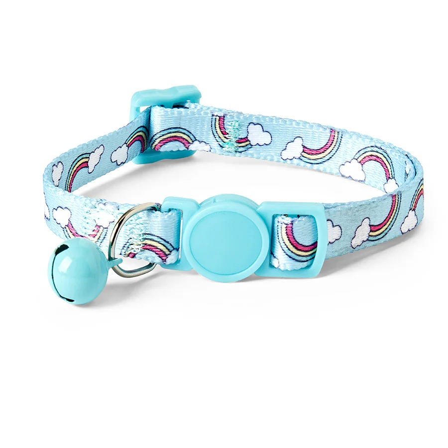 Optimized Pets at Home Rainbow Cat Collar Blue Proven