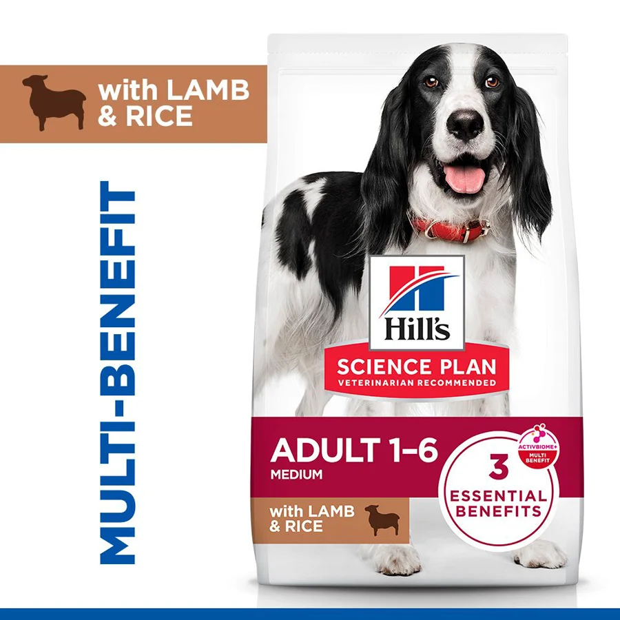 Crafted Hill x27 s Science Plan Medium Breed Adult Dry Dog Food Lamb Rice 14kg Optimized