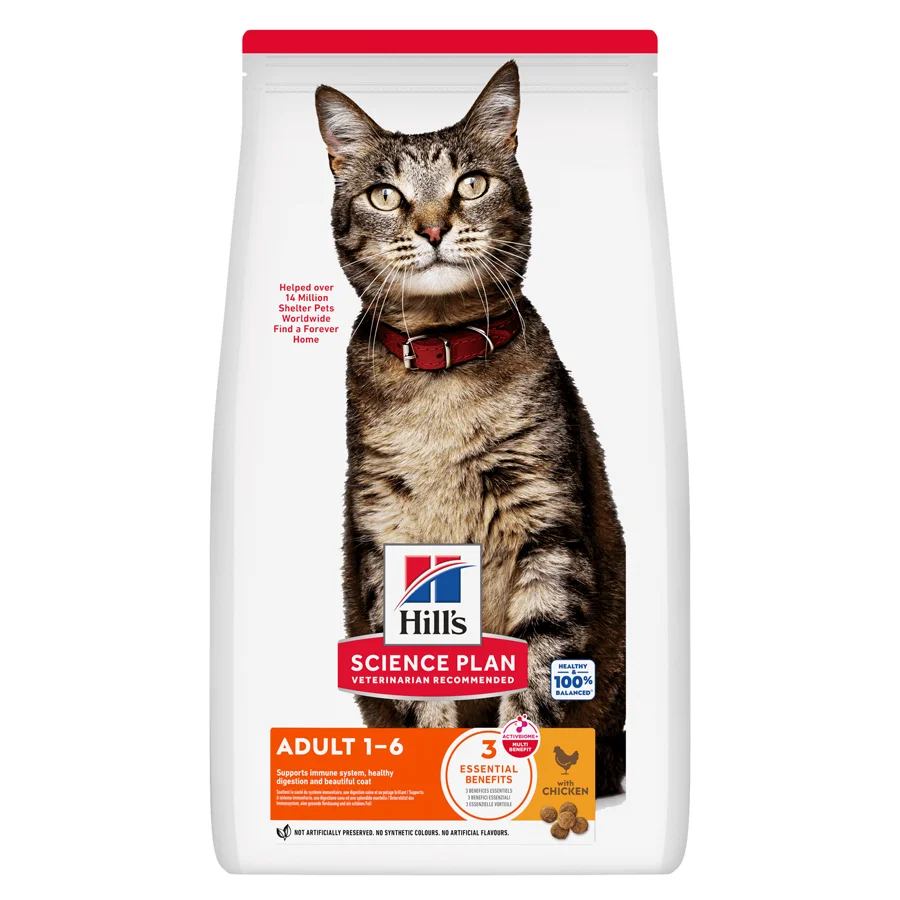 Green Hill x27 s Science Plan Adult Dry Cat Food Chicken 7kg Solid