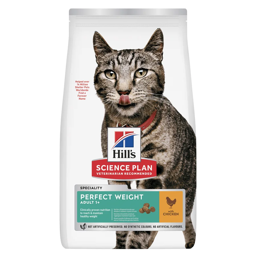 Safe Hill x27 s Science Plan Weight Dry Adult Cat Food Chicken 7kg Secure