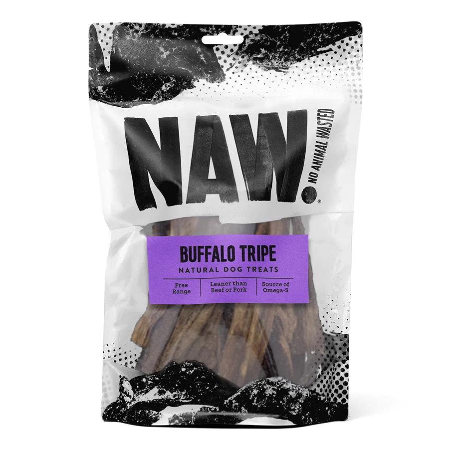 Refined NAW Buffalo Tripe Dog Treat 250g Superior