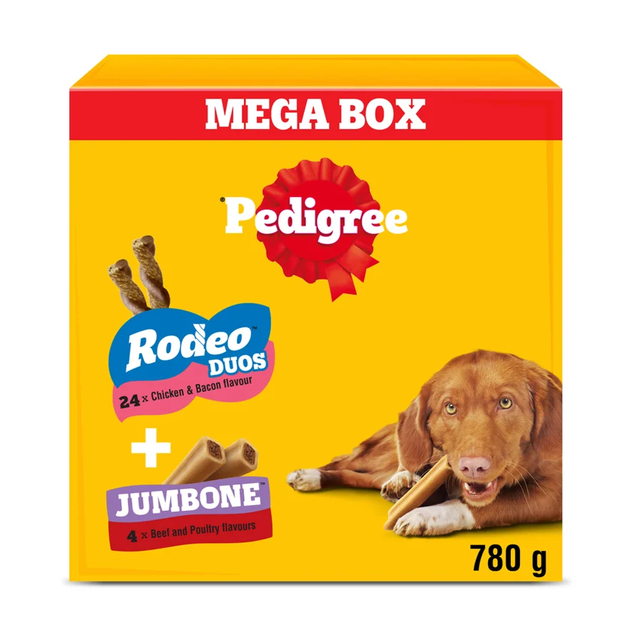 Specialty Pedigree Rodeo Duos Jumbone Adult Dog Treats Medium 780g High-Performance