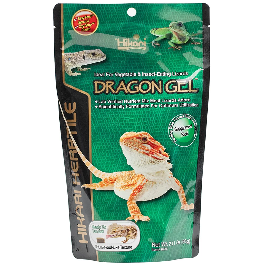 High-Grade Hikari Complete Reptile Gel Food 60g Recyclable