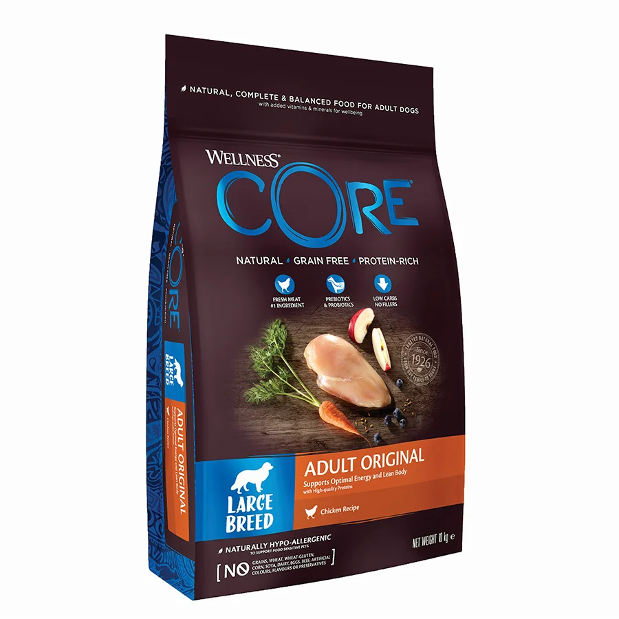 Authentic Wellness Core Complete Large Breed Adult Dry Dog Food Chicken 10kg Modern