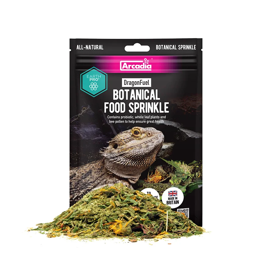 Easy-to-Use Arcadia Earth Pro Dragon Fuel Food Supplement 125g Minimalist