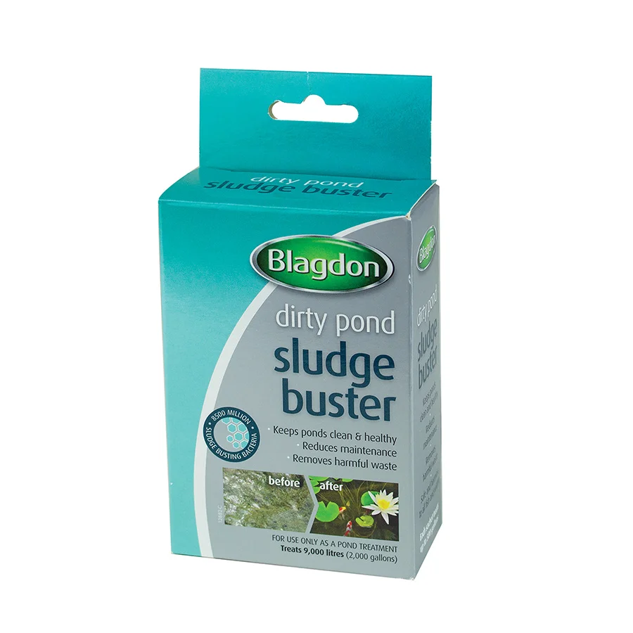 Genuine Blagdon Pond Sludge Buster Treatment 4 Pack Soft
