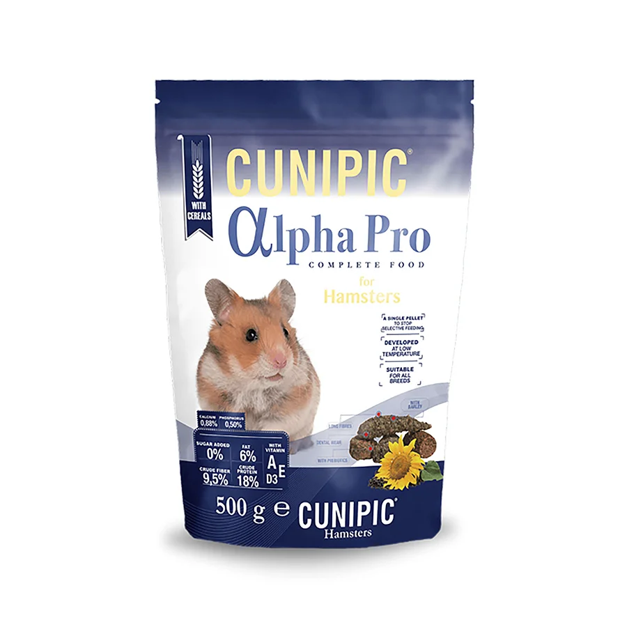 Fast Cunipic Alpha Pro Hamster Food 500g Classic