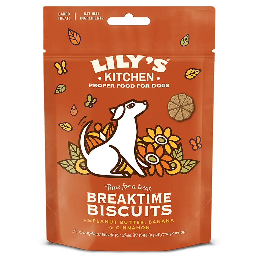 Functional Lily x27 s Kitchen Breaktime Biscuits Dog Treats 80g User-Friendly