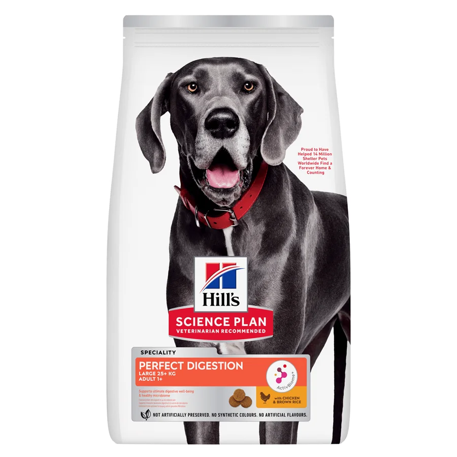 Fine Crafted Hill x27 s Science Plan Digestion Large Breed Adult Dry Dog Food 14kg Refined