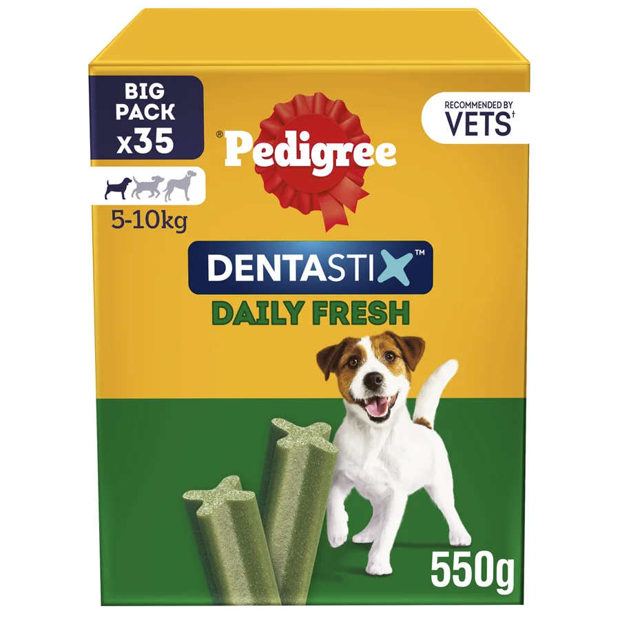 Functional Pedigree Dentastix Fresh Treats Small Breed Adult Dog 35 Pack Unique