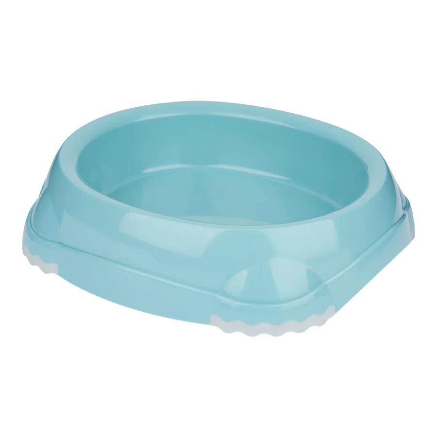Selected Pets at Home Non-Slip Cat Feeding Bowl Blue Clean