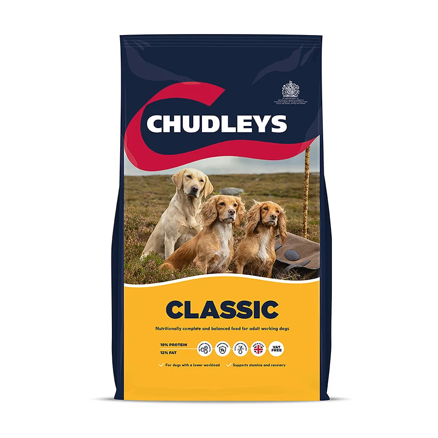 Elegant Chudleys Classic Adult Working Dry Dog Food 14kg Professional