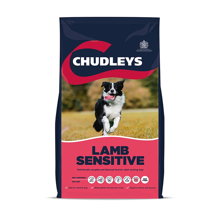 Premium Material Chudleys Sensitive Adult Working Dry Dog Food Lamb 14kg Original