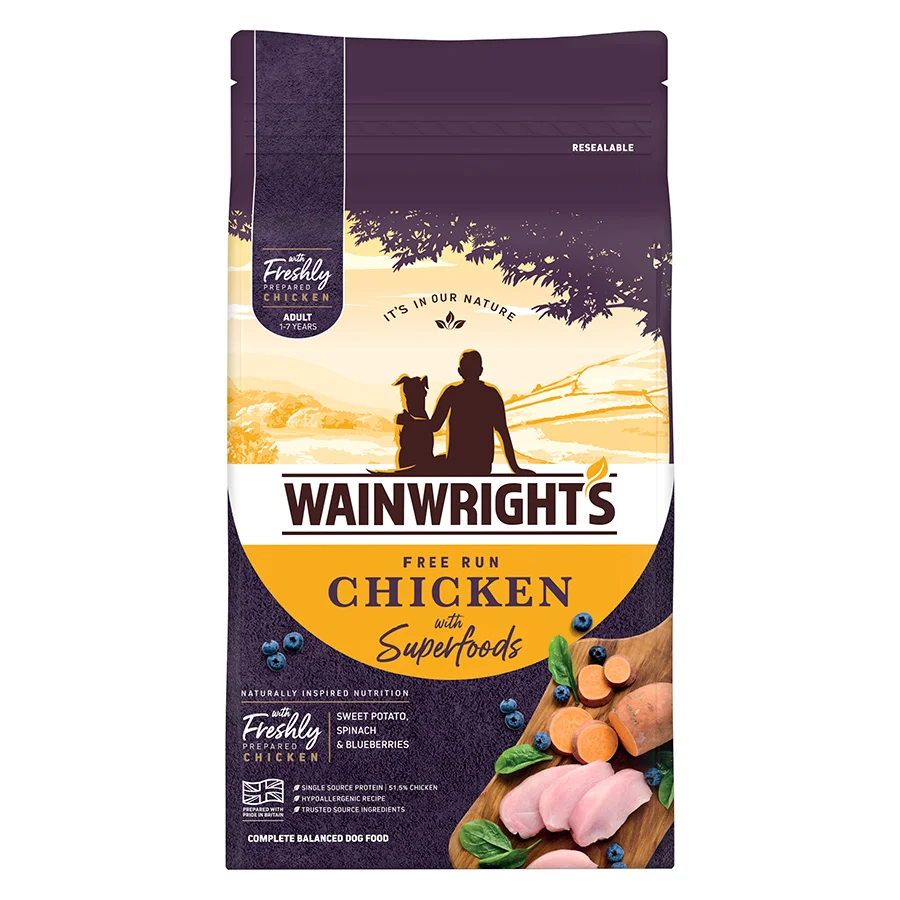 Contemporary Wainwright x27 s Adult Dry Dog Food Chicken With Superfoods Refined