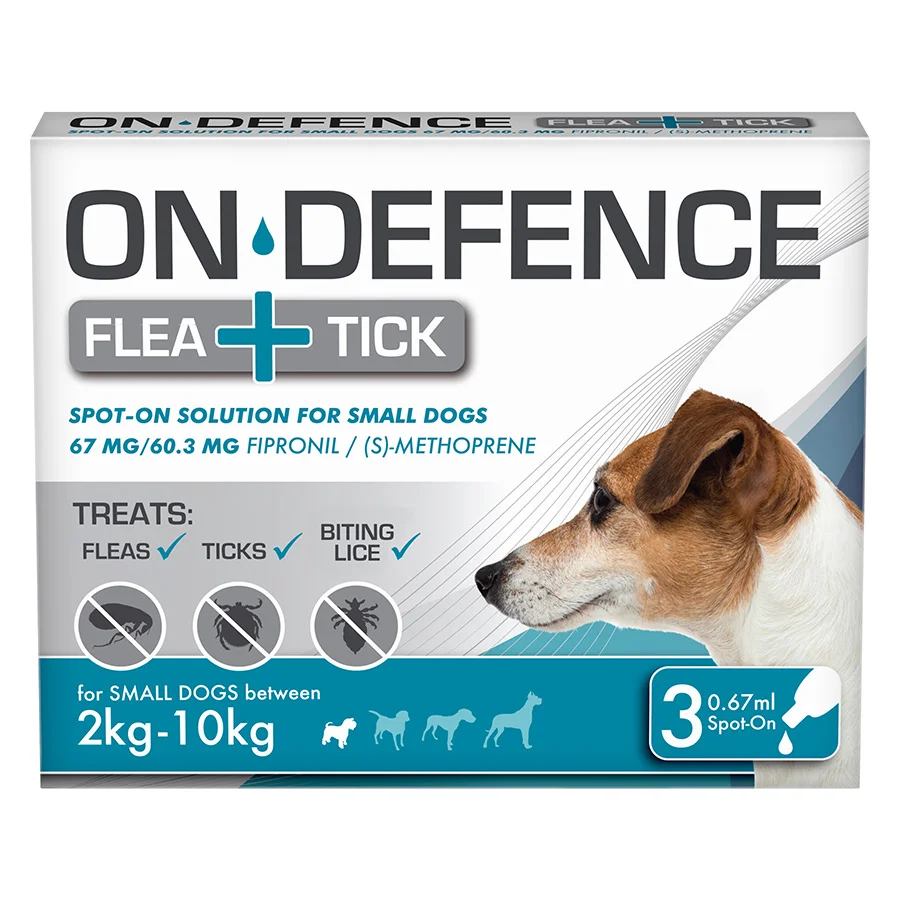 Effective On Defence Spot-On Dog Flea Tick Solution High-Performance