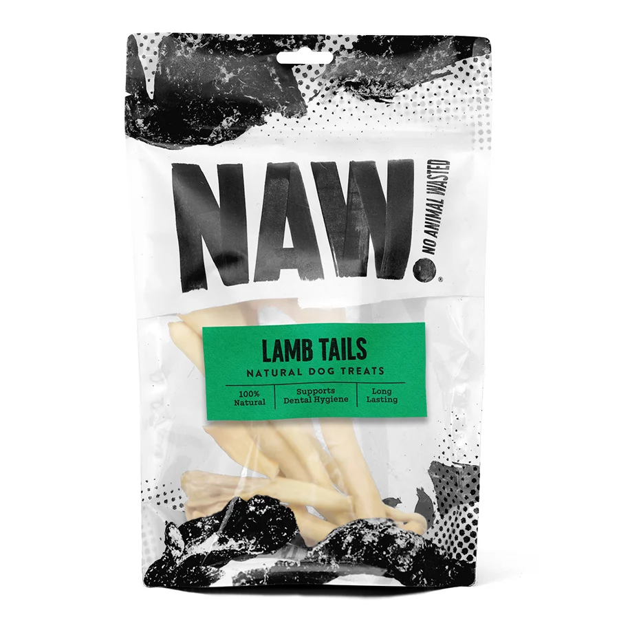 Artisan NAW Dog Treat Lamb Tails 150g Outstanding