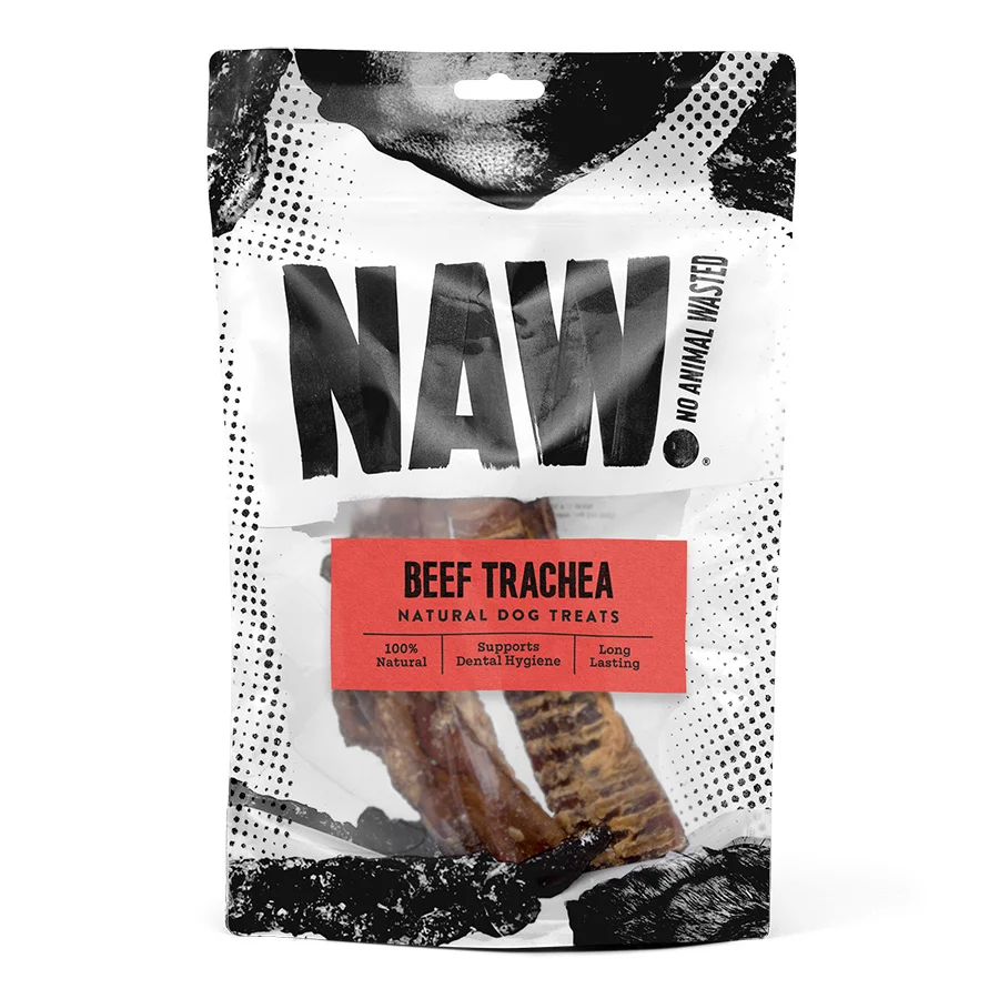 Green NAW Beef Trachea Dog Treat 200g Soft