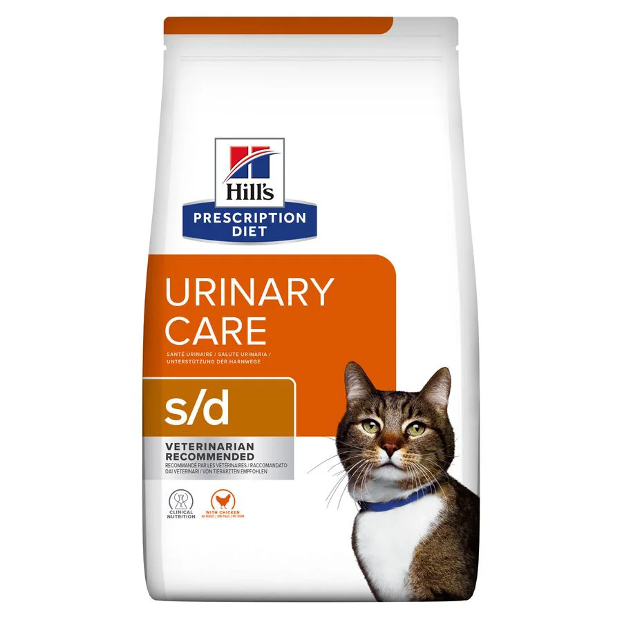 Detailed Hill x27 s Prescription Diet s d Urinary Care Dry Adult Cat Food with Chicken 3kg Next-Generation