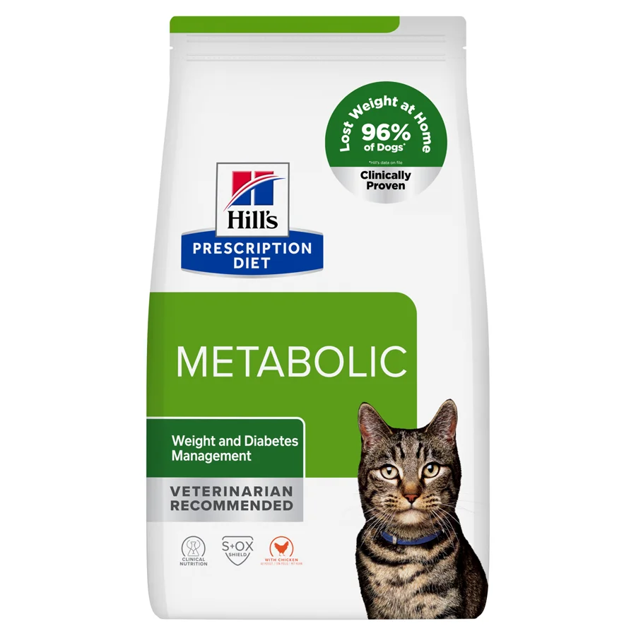 Practical Hill x27 s Prescription Diet Metabolic Weight Management Dry Cat Food 3kg Refined