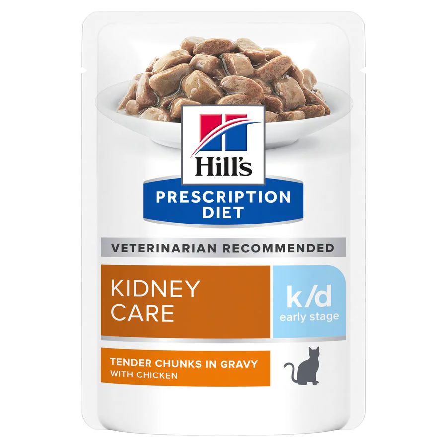 Recyclable Hill x27 s Prescription Diet k d Kidney Care Wet Adult Cat Food 12x85g Environmentally Friendly