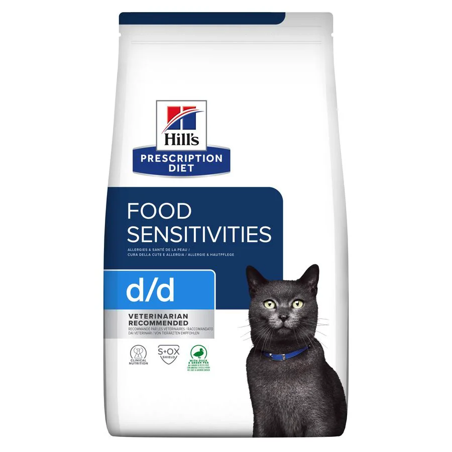 Casual Hill x27 s Prescription Diet d d Food Sensitivities Dry Cat Food 1.5kg Proven