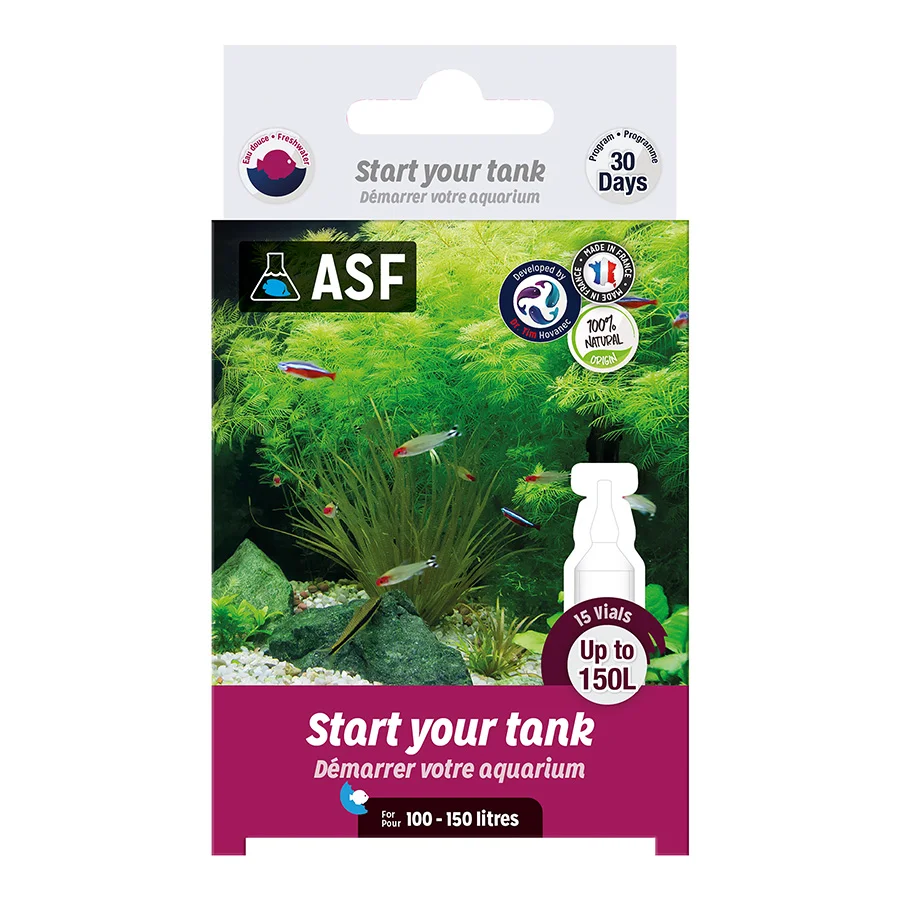 High-Grade Aquarium Systems Freshwater Aquarium Start Up 150g Recyclable