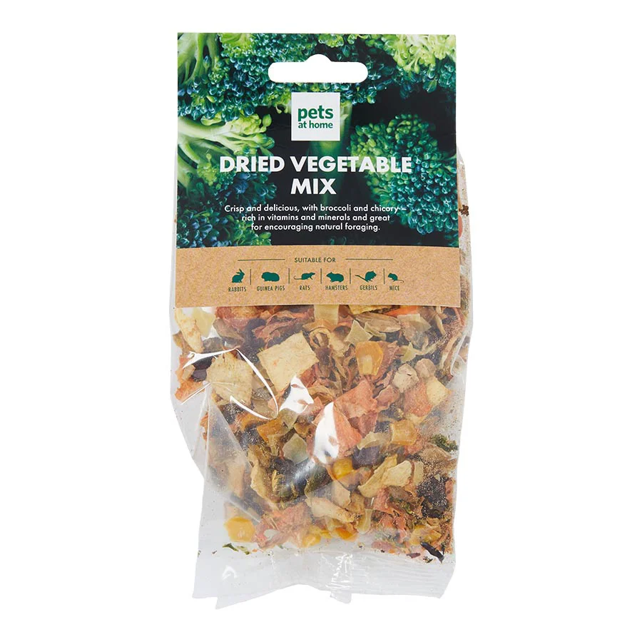 Proven Pets at Home Small Pets Dried Veg Treats 50g Selected