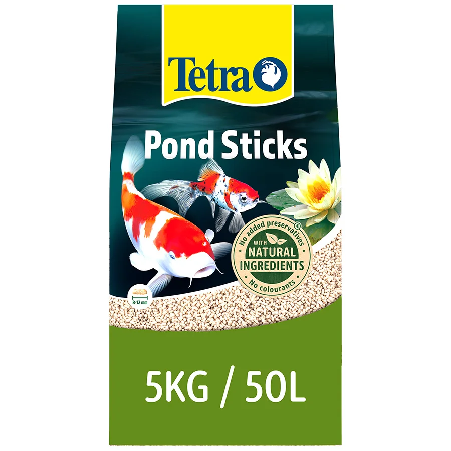 User-Friendly Tetra Complete Koi Goldfish Pond Fish Floating Sticks 50L Environmentally Friendly