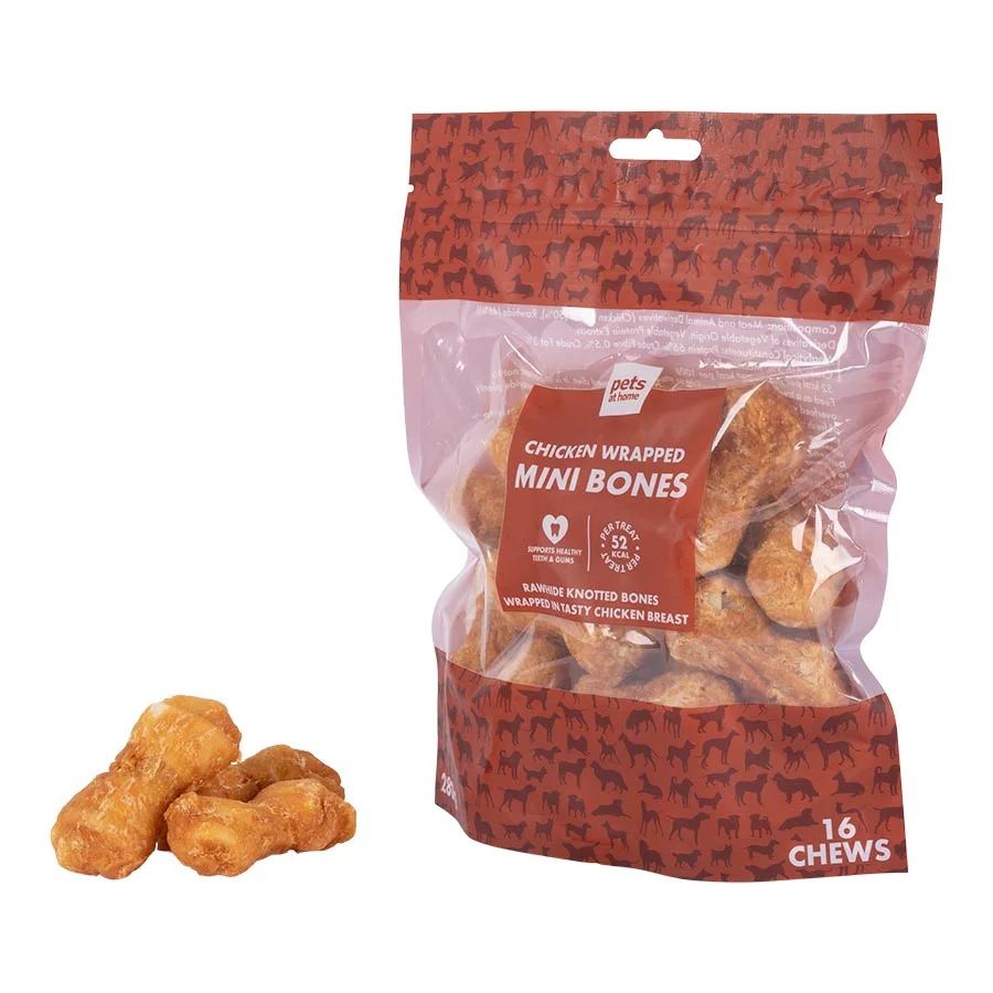 Contemporary Pets at Home Mini Bones Dog Treats Chicken 16 Pack Top-Quality