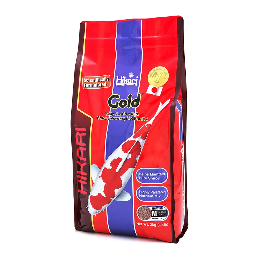 Official Hikari Gold Colour Enhancing Medium Pellet Pond Food Efficient