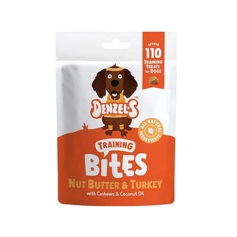 Innovative Denzel x27 s Adult Dogs Nut Butter Bites 100g Reusable