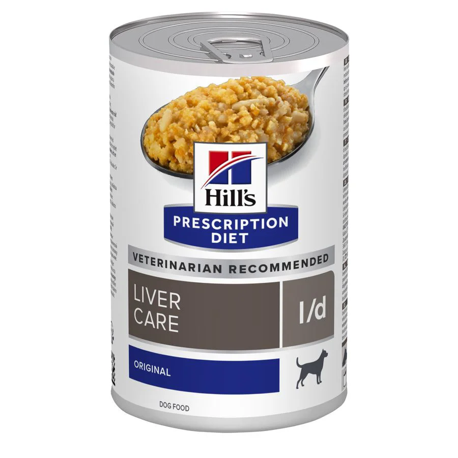Solid Hill x27 s Prescription Diet l d Liver Care Wet Adult Dog Food 12x370g Efficient