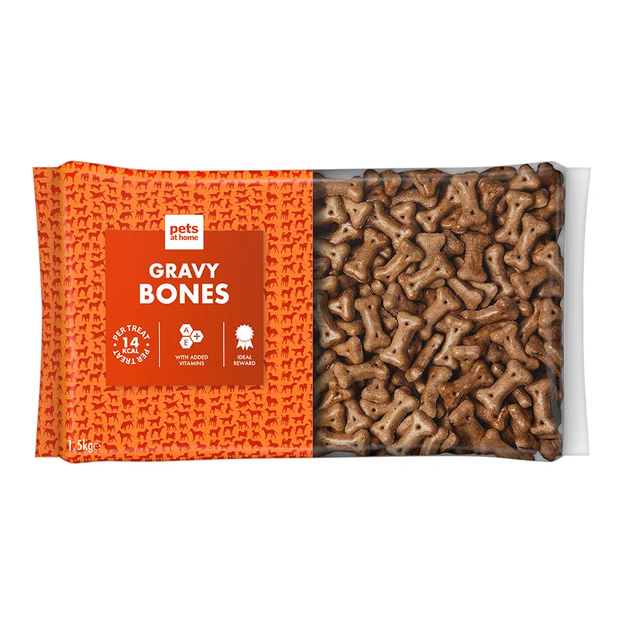 Luxury Pets at Home Adult Dog Gravy Bones Treat 1.5kg Artisan