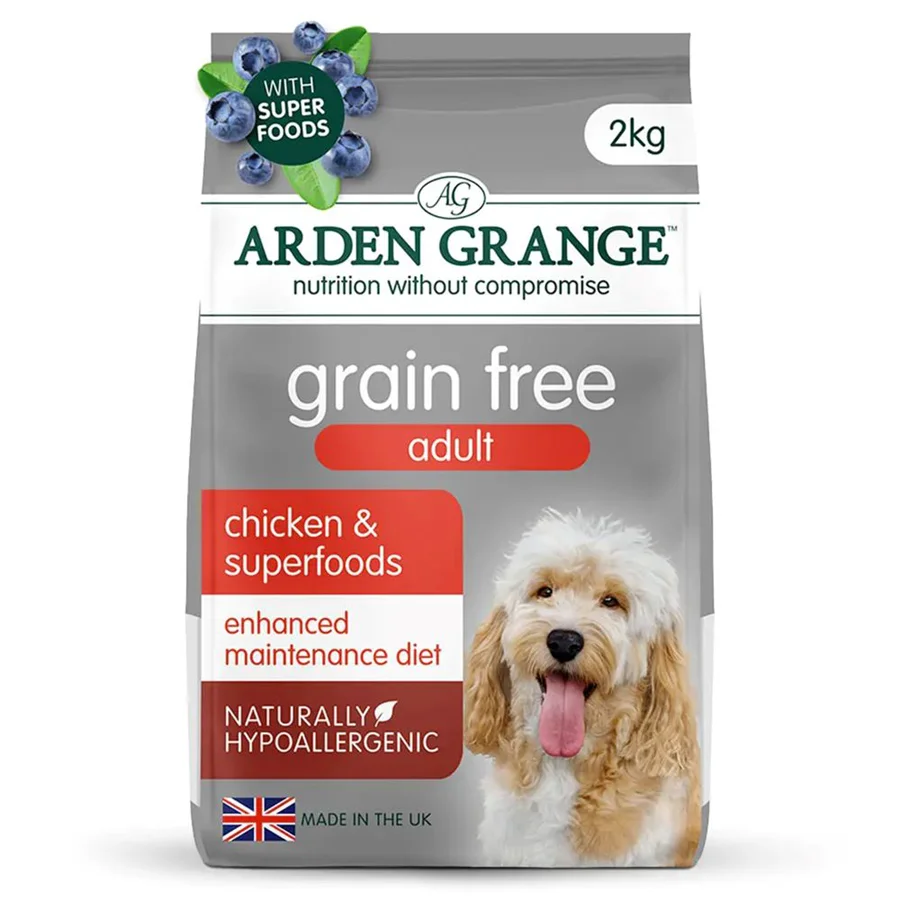 High-Performance Arden Grange Grain Adult Dry Dog Food Chicken With Superfoods World-Class