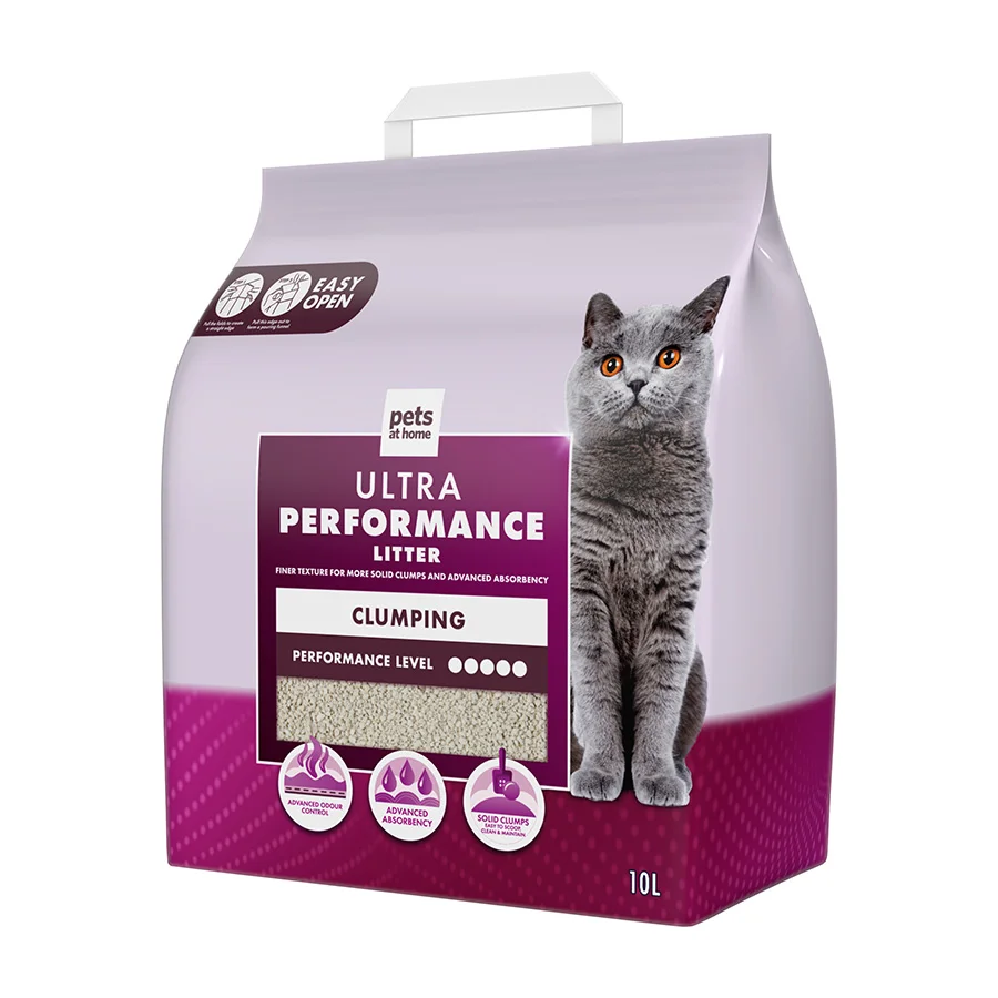 Official Pets at Home Ultra Performance Clumping Cat Litter 10L Sophisticated