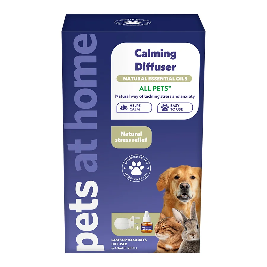 Secure Pets at Home Essential Oils Calming Plug In Diffuser Kit for Pets 40ml Smooth