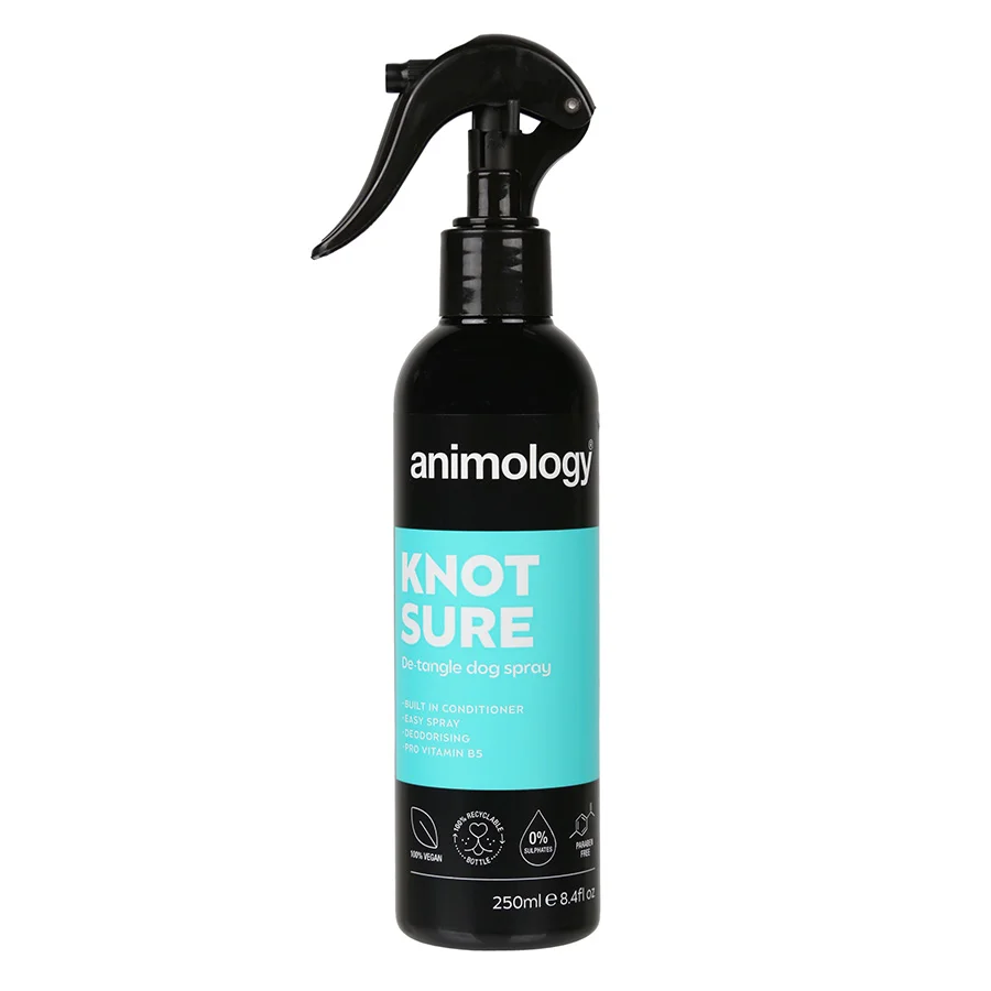 Quality Animology Knot Sure Dog Detangle Spray 250ml Versatile