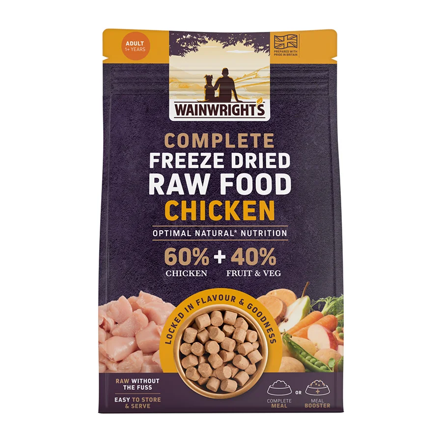 Original Wainwright x27 s Complete ze Dried Adult Dog Food Chicken Green