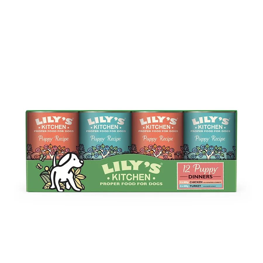 Certified Lily x27 s Kitchen Wet Puppy Food 12x400g Healthy